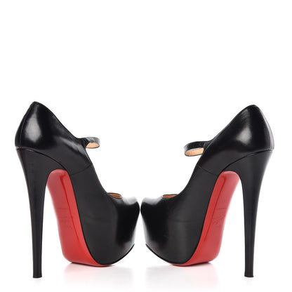 Christian Louboutin Kid Lady Daf 160 Pumps 37.5 Black 5 of 9