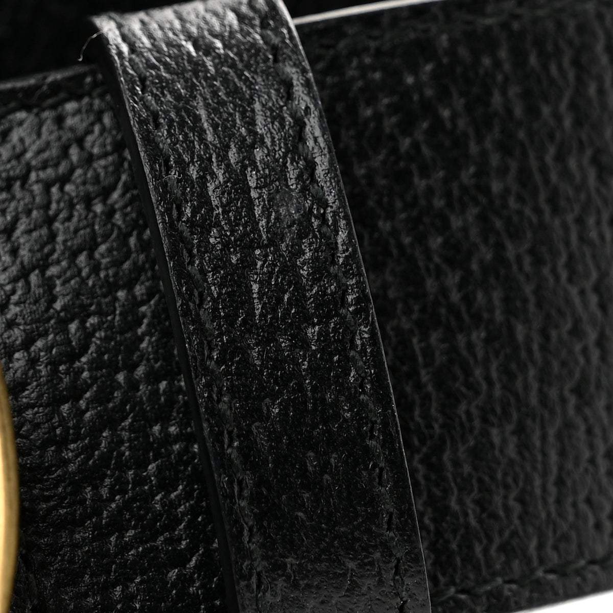 Gucci Textured Calfskin Double G 40mm Belt 85 34 Black 9 of 9