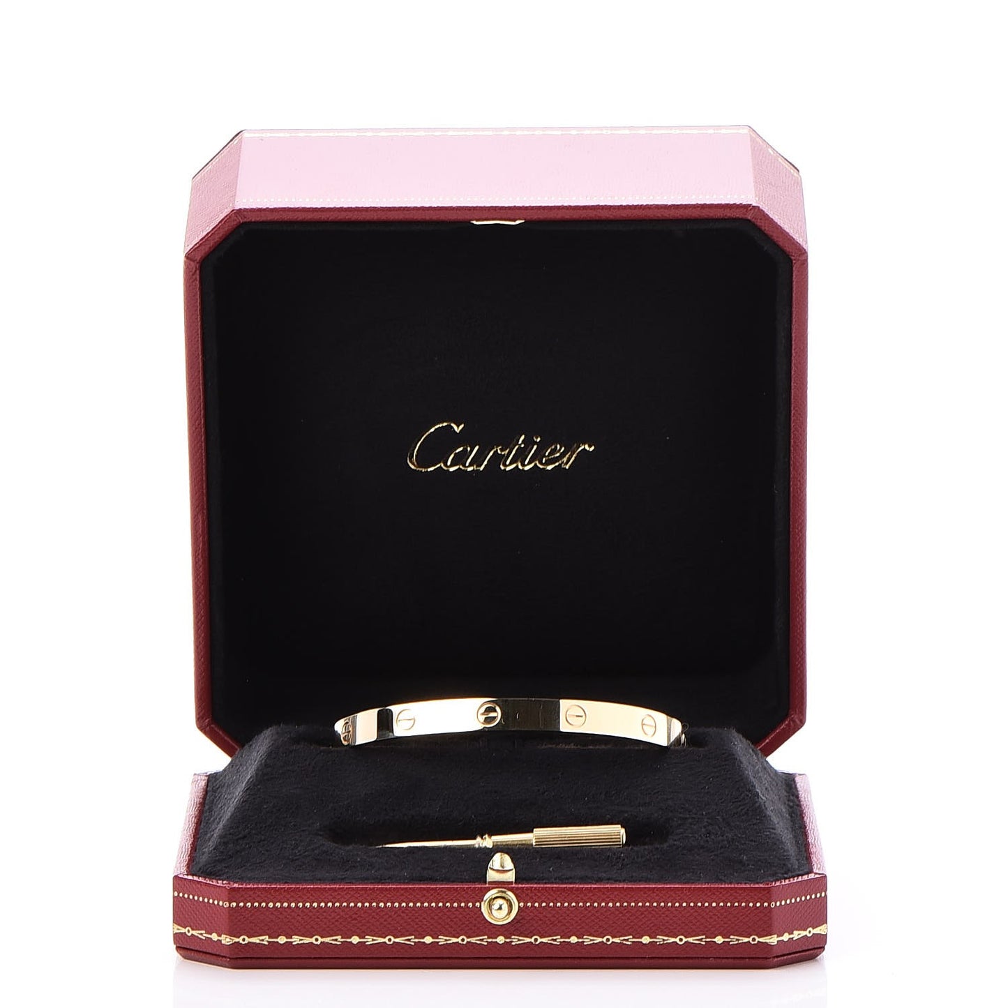 18K Yellow Gold LOVE Bracelet 19