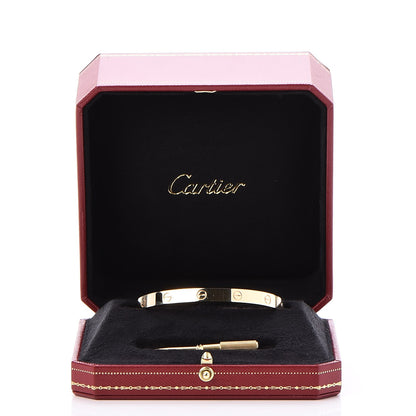 Cartier 18K Yellow Gold LOVE Bracelet 19 7 of 7