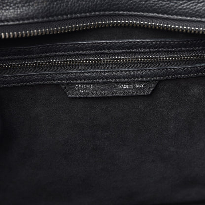Celine Drummed Calfskin Mini Luggage Black 7 of 20