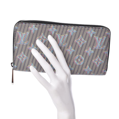 Louis Vuitton Calfskin Monogram LV Pop Zippy Wallet Blue 2 of 8