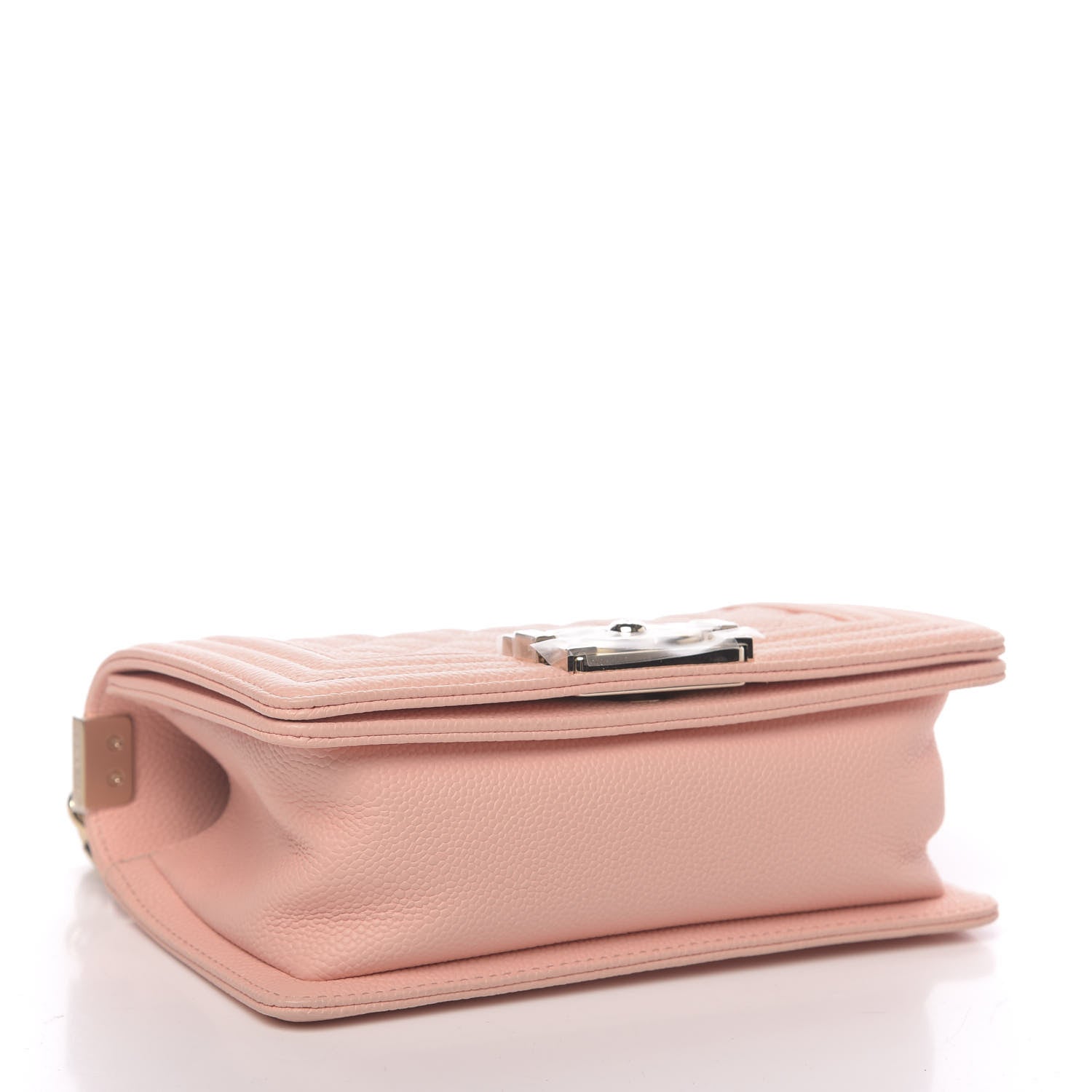 Chanel Caviar Quilted Small Boy Flap Light Pink 4 of 10