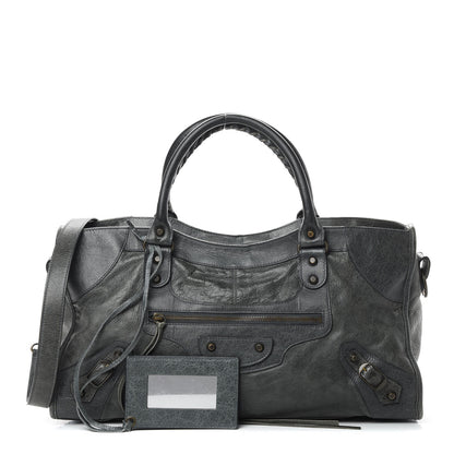 Balenciaga Agneau Classic Hardware Part Time Anthracite 1 of 20