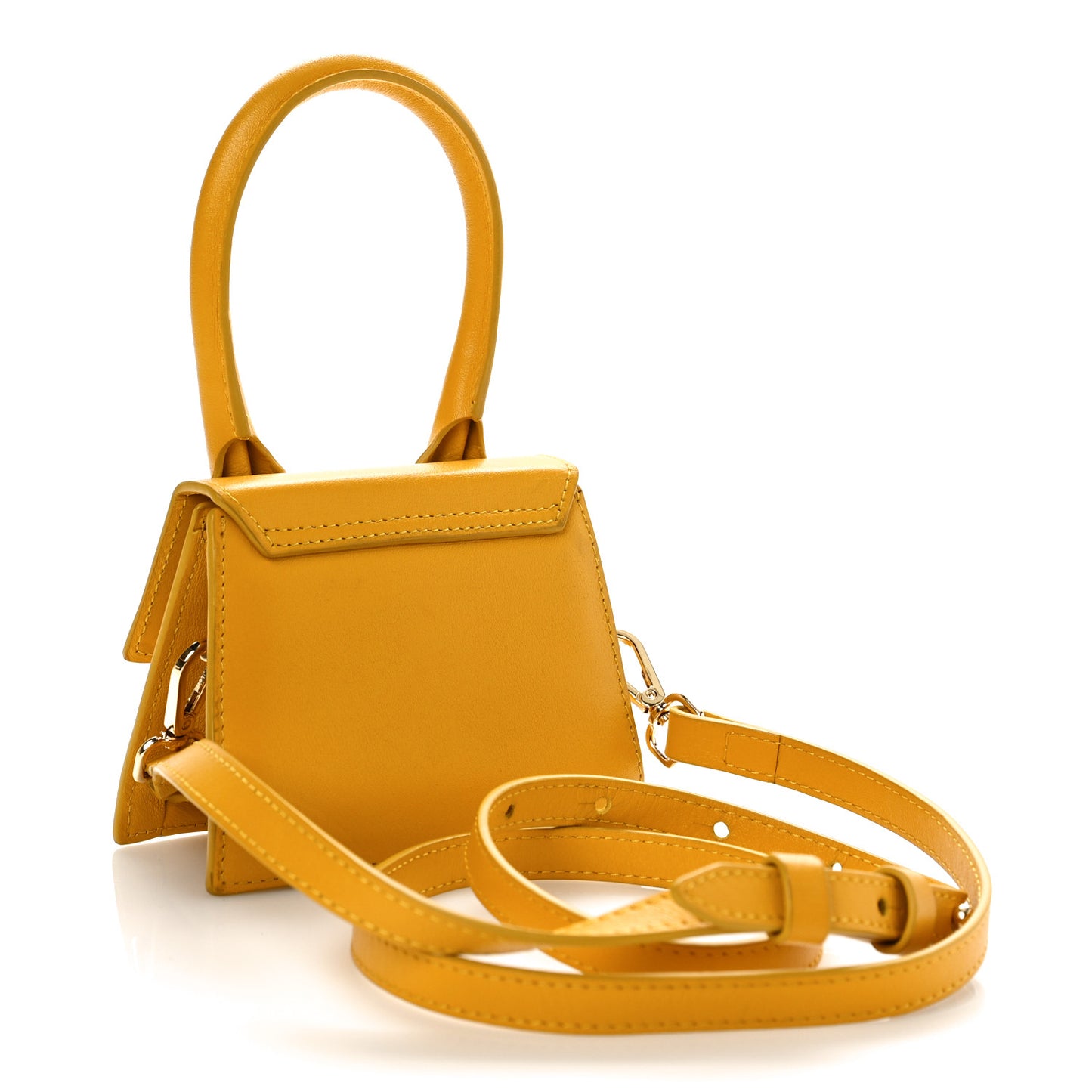Grained Calfskin Le Chiquito Dark Yellow