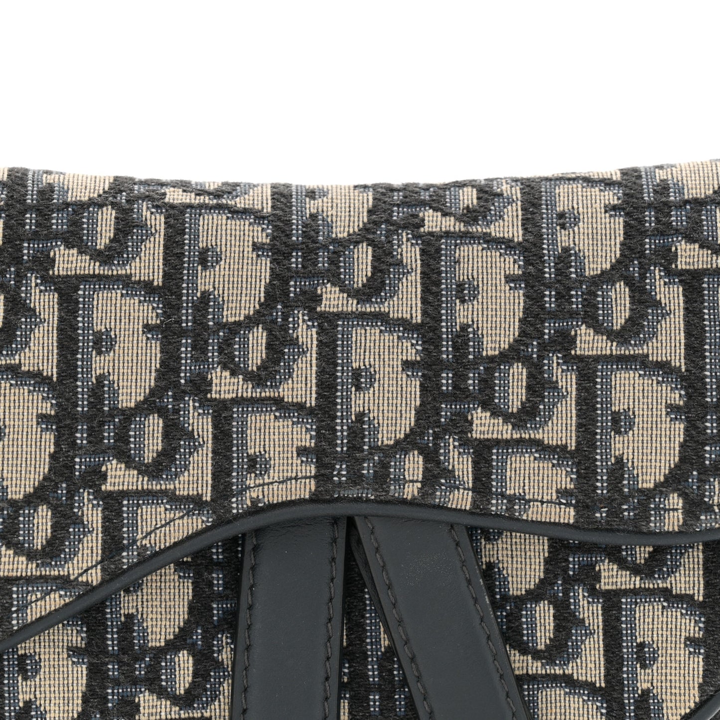 Oblique Mini Saddle Bag Blue