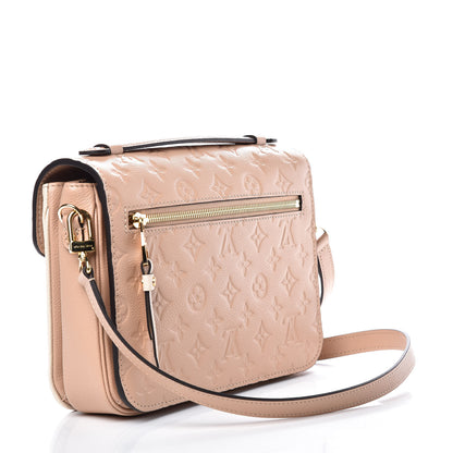 Louis Vuitton Empreinte Pochette Metis Beige Rose Creme 3 of 9