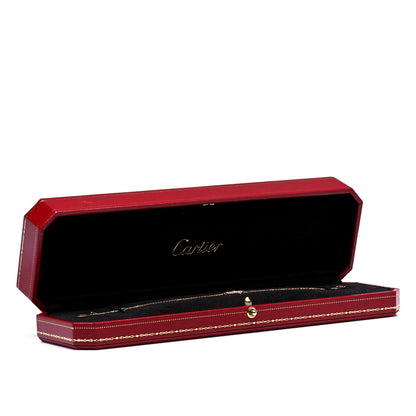 Cartier 18K Pink Gold Diamond Symbols Cross Bracelet 7 of 7