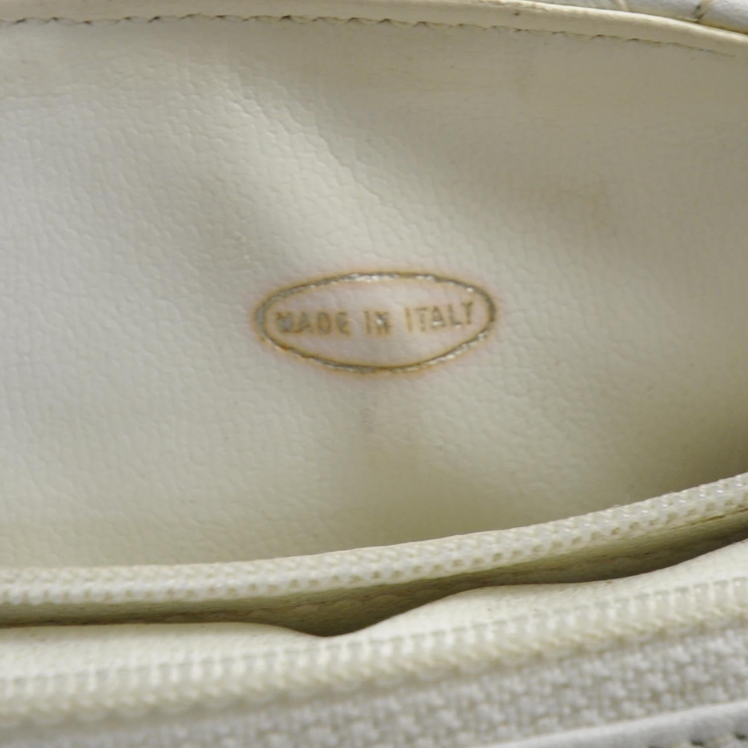 Chanel Lambskin Flap Waist Belt Bag White 75 30 11 of 11