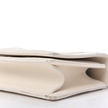 Christian Dior Calfskin Small Diorama Flap Bag Off White 7 of 10
