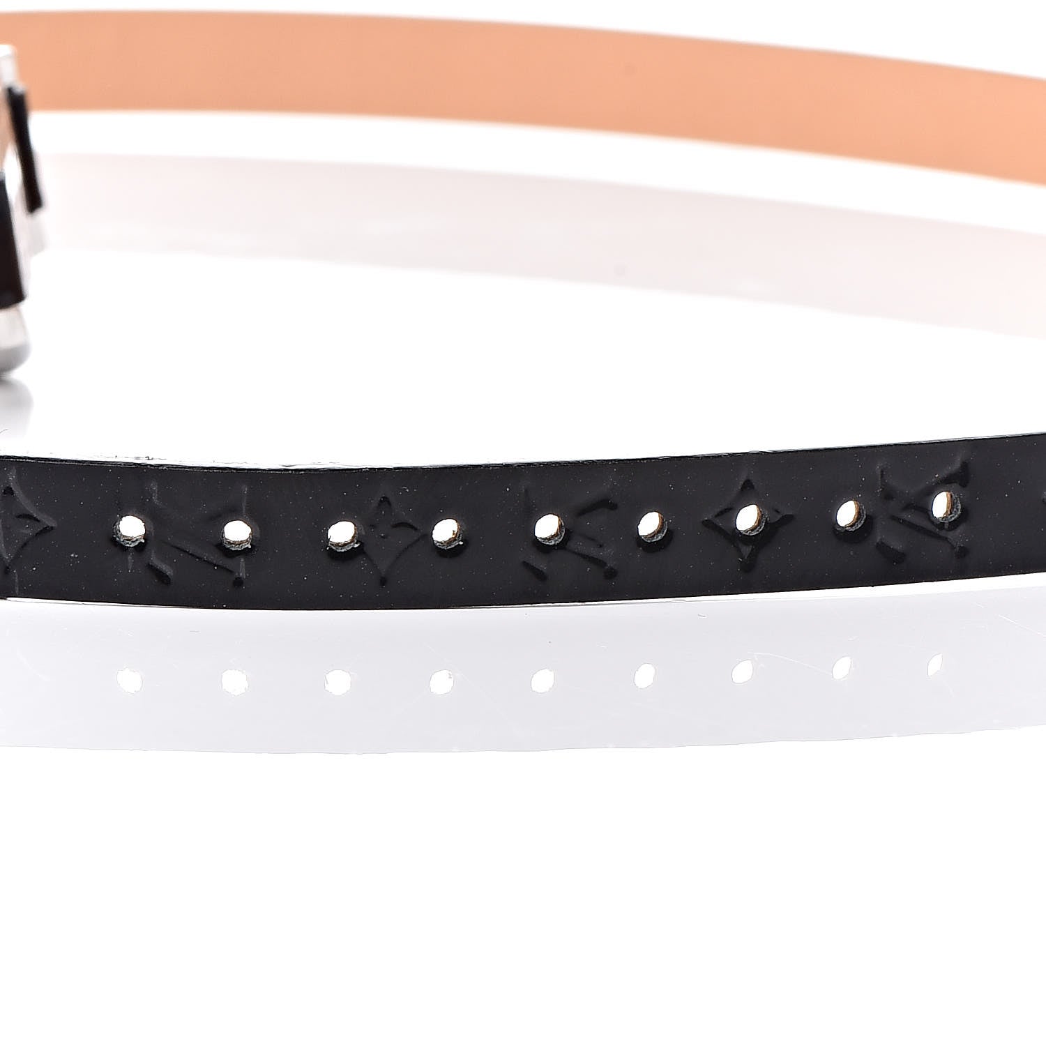 Louis Vuitton Stainless Steel Vernis 22mm Tambour Bijou Secret Quartz Watch Black 10 of 11