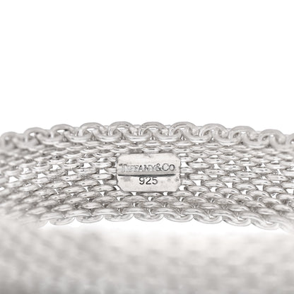 Tiffany Sterling Silver Somerset Mesh Bracelet 4 of 4