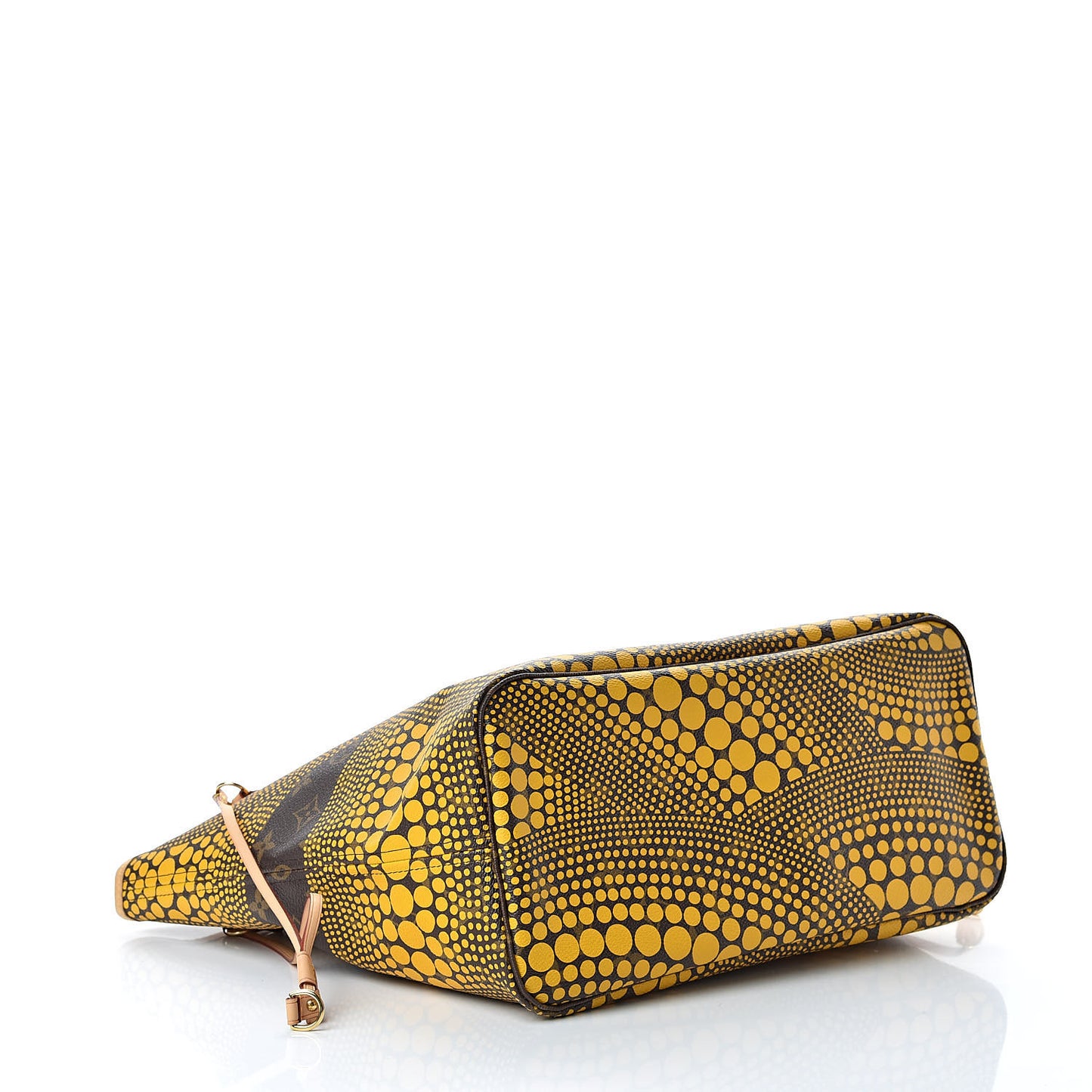 Monogram Kusama Waves Neverfull MM Yellow