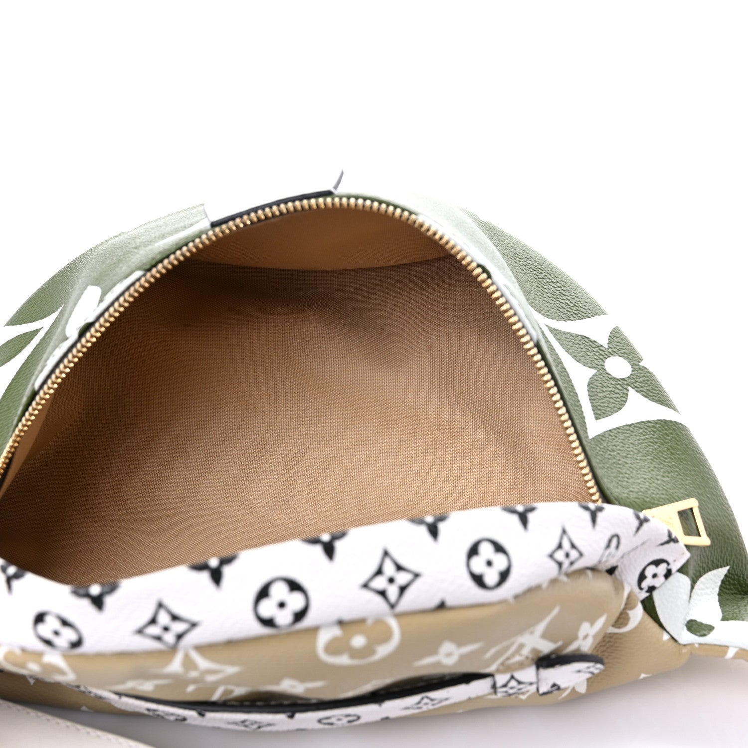 Louis Vuitton Monogram Giant Bumbag Kaki Beige 5 of 12