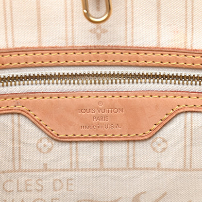 Louis Vuitton Damier Azur Neverfull MM 7 of 15