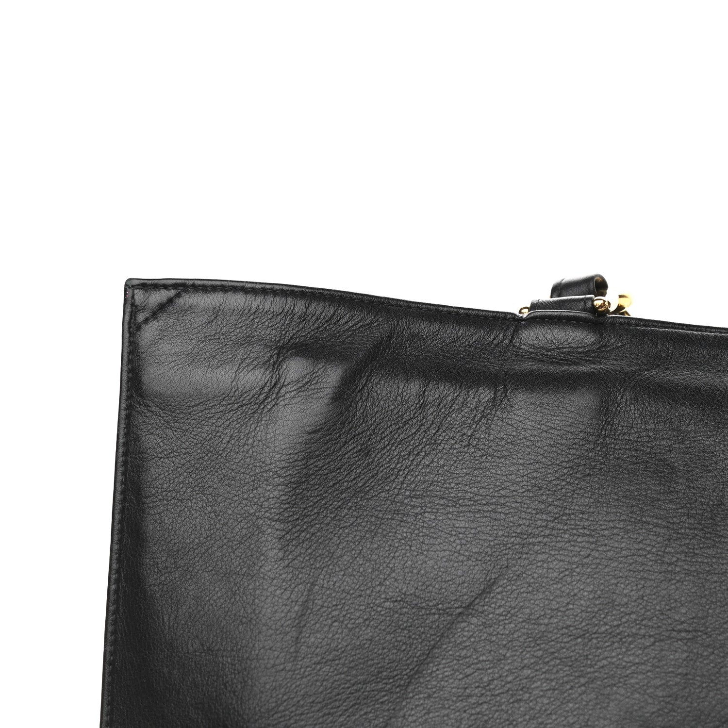 Chanel Lambskin CC Tote Black 13 of 13