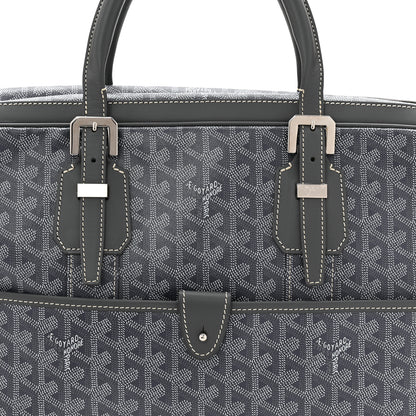 Goyard Goyardine Ambassade MM Briefcase Grey 12 of 19