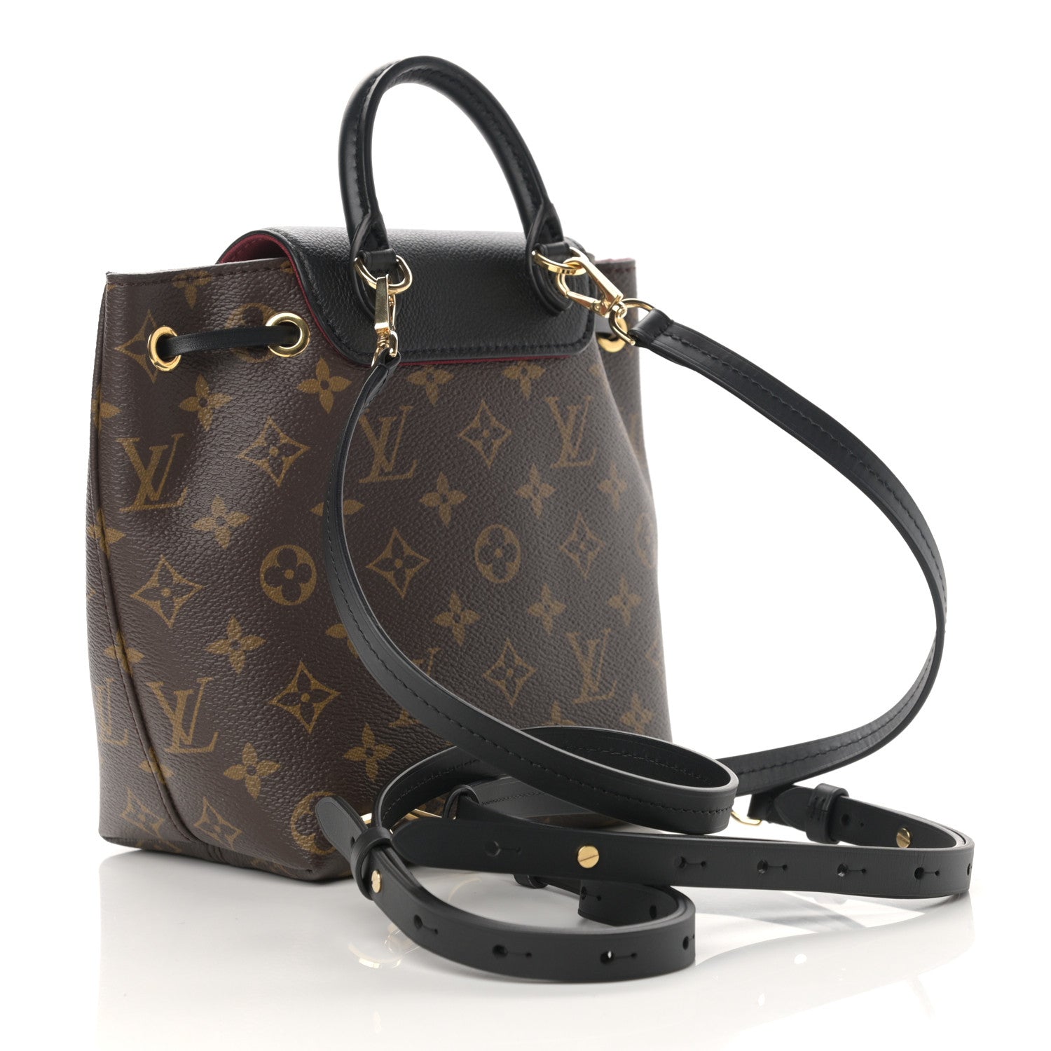 Louis Vuitton Monogram BB Montsouris NM Backpack Black 3 of 12