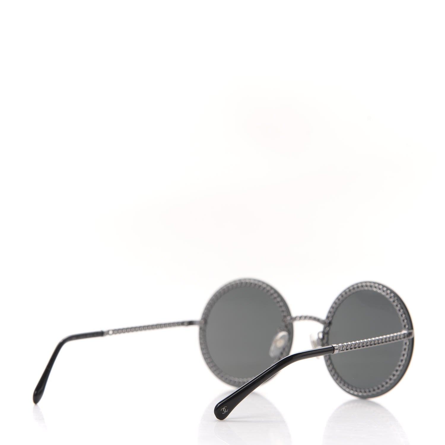 Chanel Round Chain Sunglasses 4245 Gold 5 of 9