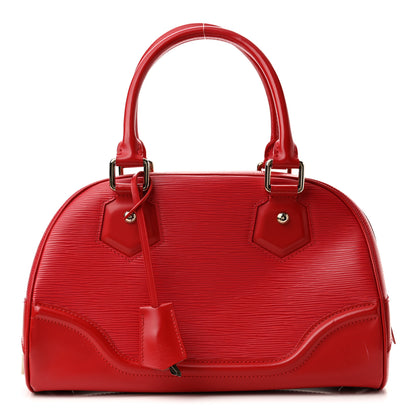 Louis Vuitton Epi Bowling Montaigne PM Rouge 1 of 10