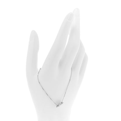 Van Cleef & Arpels 18K White Gold Diamond Mini Frivole Pave Bracelet 2 of 6