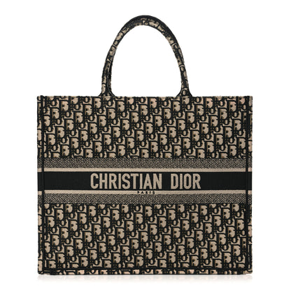 Christian Dior Oblique Large Book Tote Vert Multicolor 1 of 11