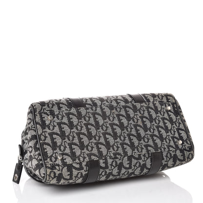 Christian Dior Denim Monogram Charms Shoulder Bag Black 4 of 16