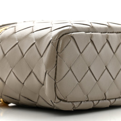 Bottega Veneta Calfskin Intrecciato Bang Bang Vanity Case Limestone 9 of 10