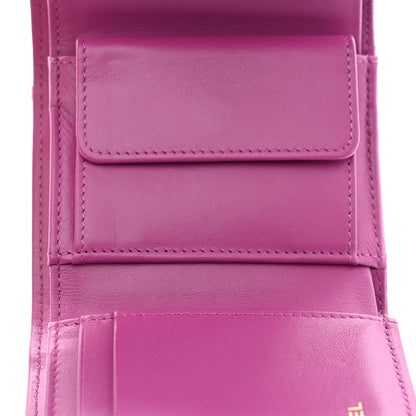 Chanel Caviar Quilted Small Flap Wallet Pink 5 of 9
