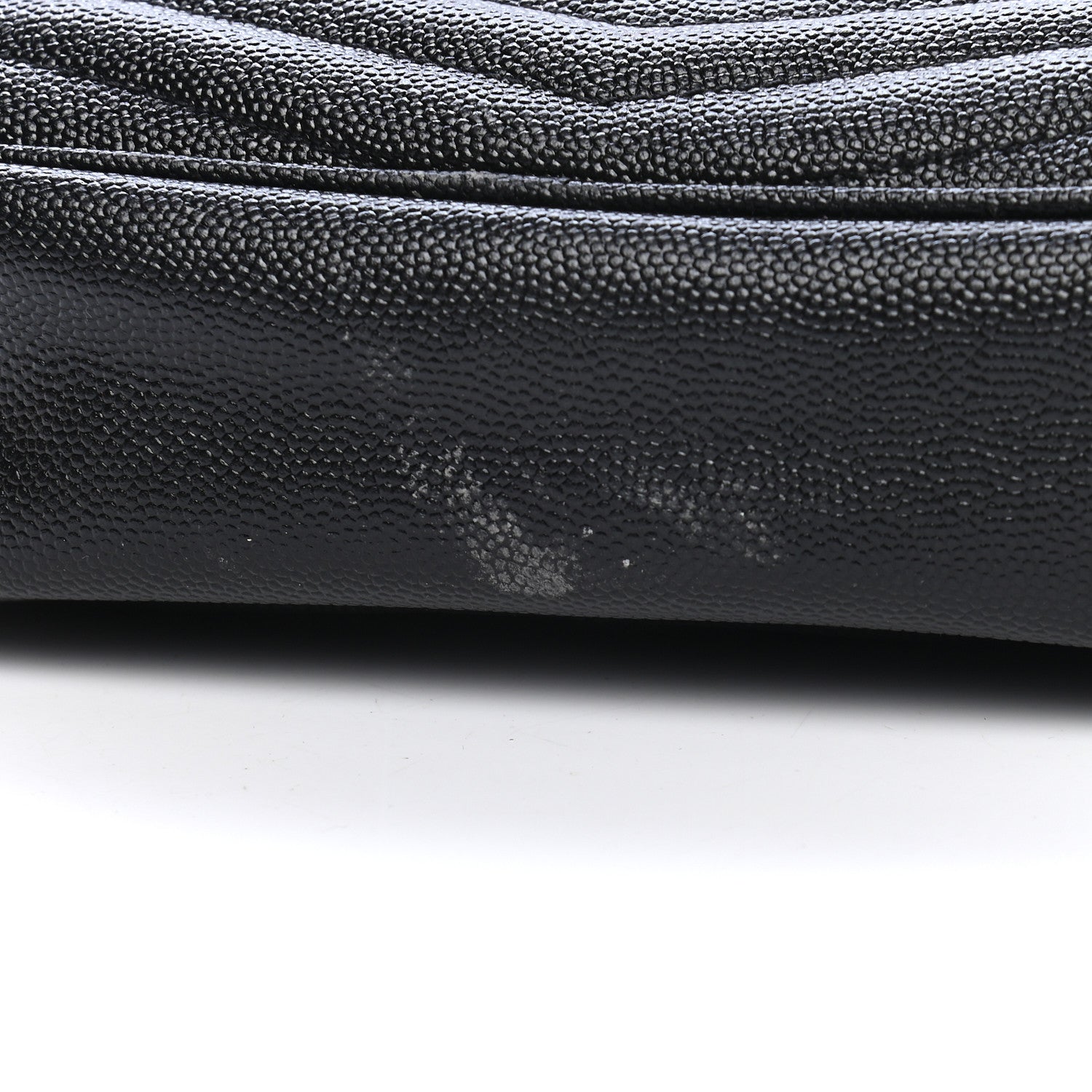 Saint Laurent Grain De Poudre Matelasse Monogram Mini Lou Camera Bag Black 10 of 10