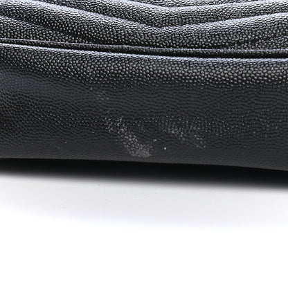 Saint Laurent Grain De Poudre Matelasse Monogram Mini Lou Camera Bag Black 10 of 10
