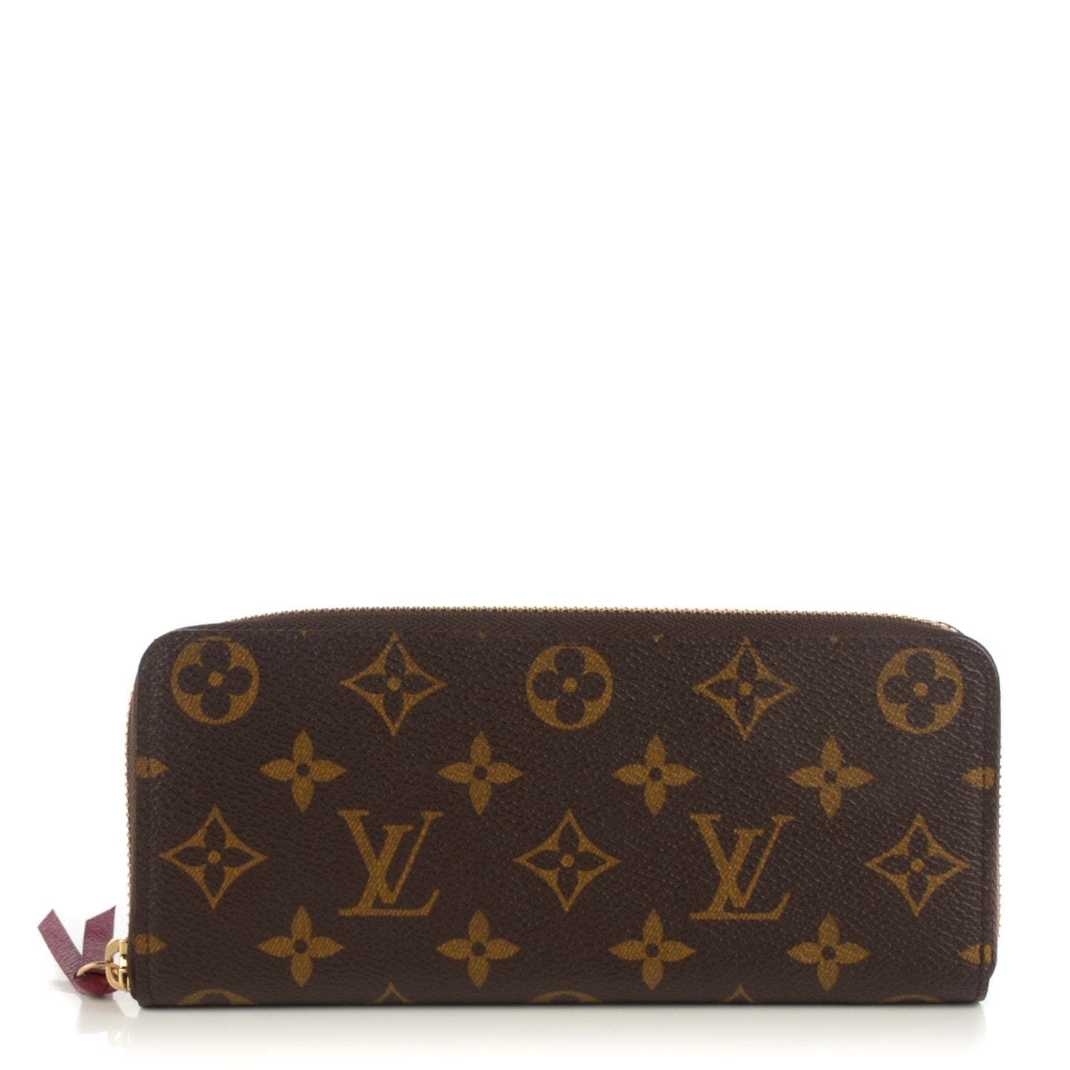 Louis Vuitton Monogram Clemence Wallet Fuchsia 1 of 7