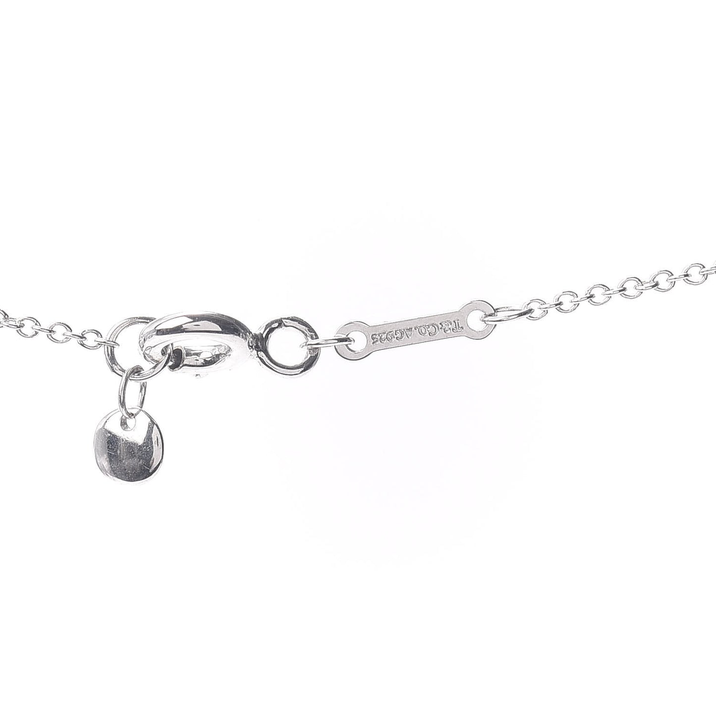 Sterling Silver Paloma's Graffiti Love and Kisses Pendant Necklace