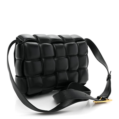 Bottega Veneta Nappa Maxi Intreccio Padded Cassette Crossbody Bag Black 3 of 8