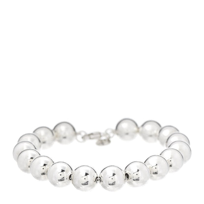Tiffany Sterling Silver 10mm HardWear Ball Bracelet 1 of 5