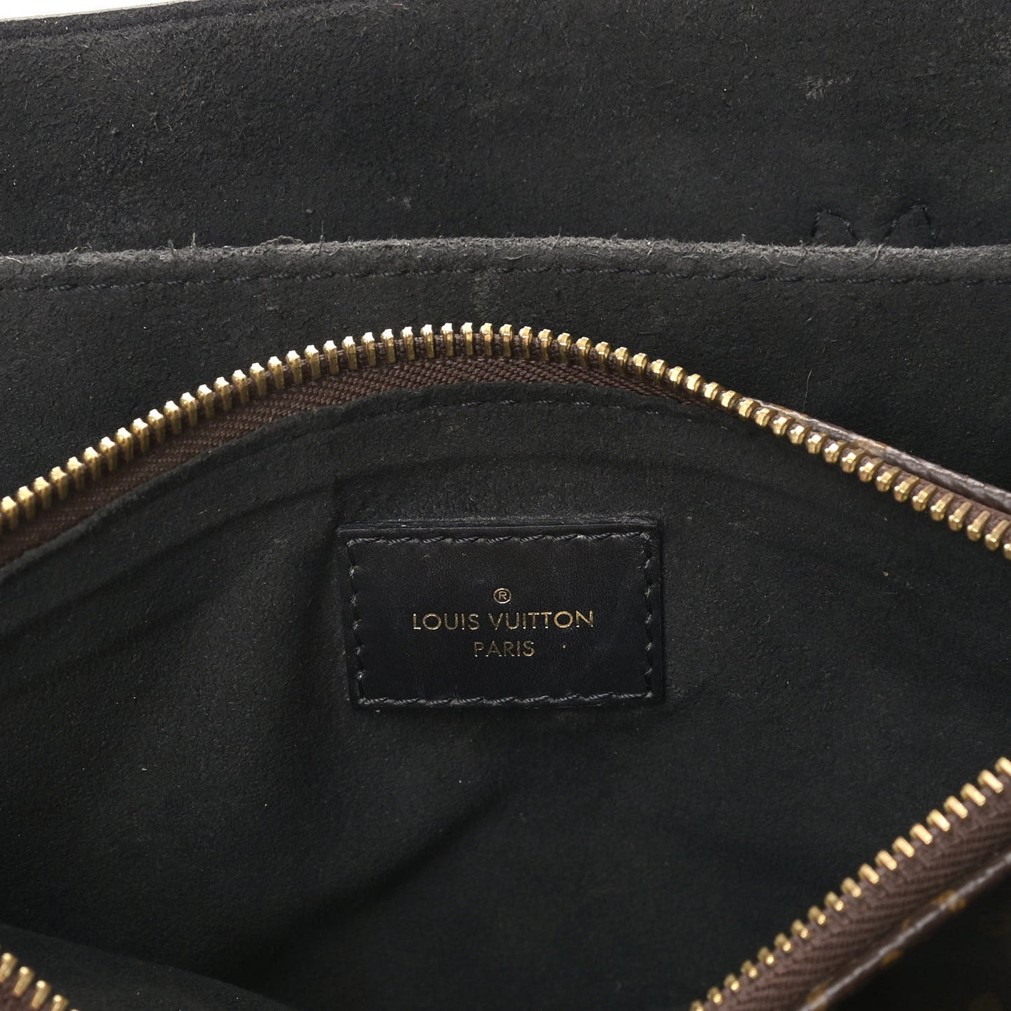 Monogram Flower Tote Black