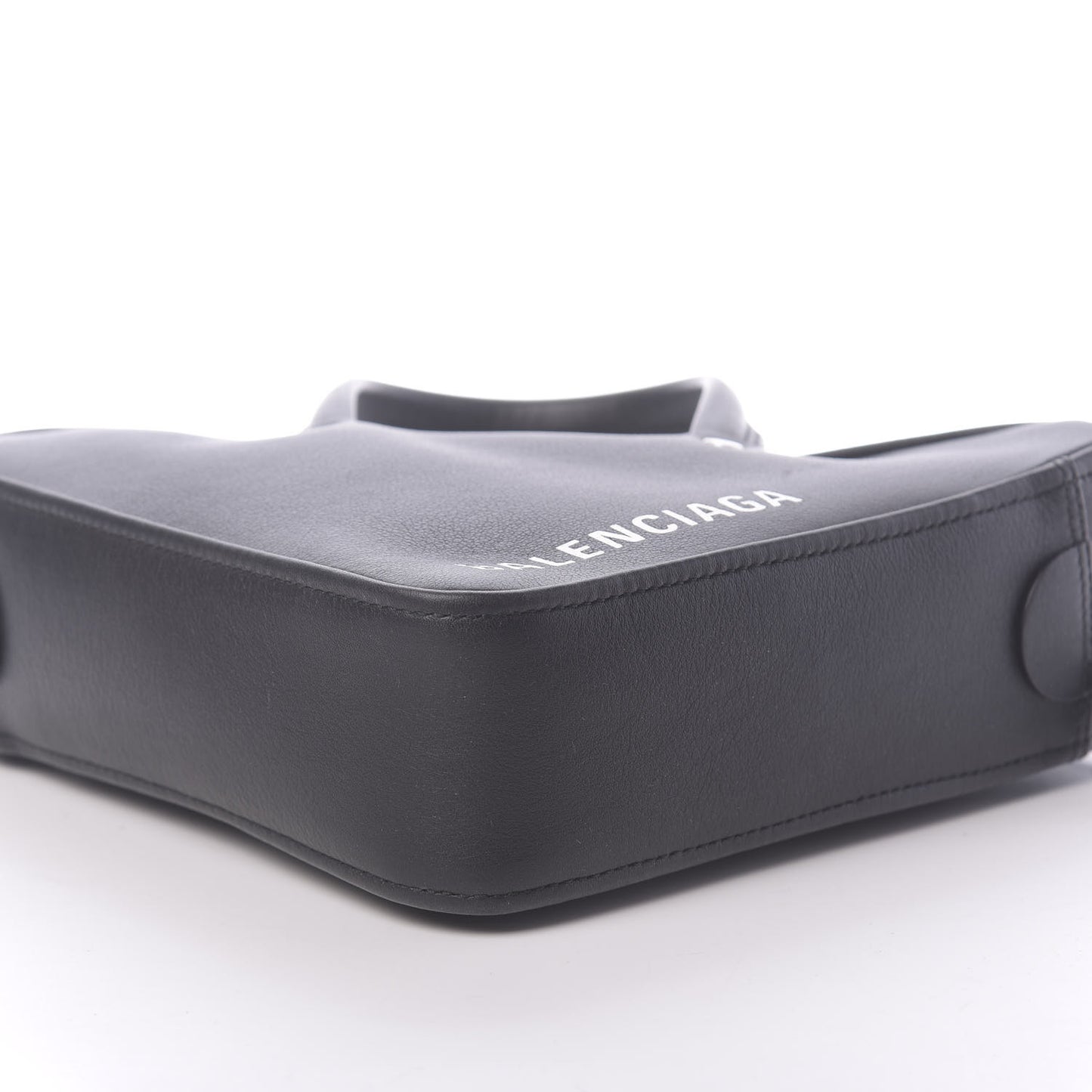 Calfskin XS Triangle Duffle Black