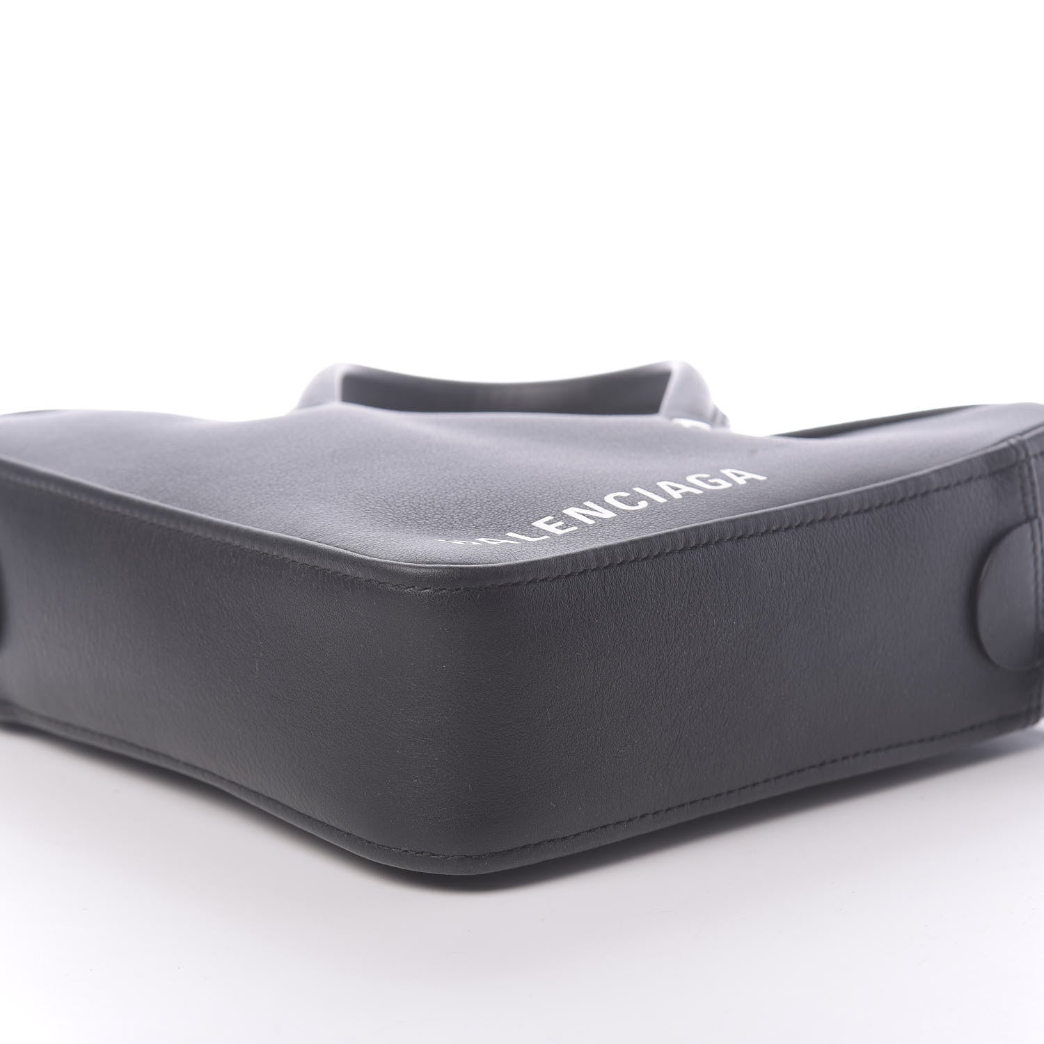 Balenciaga Calfskin XS Triangle Duffle Black 8 of 10