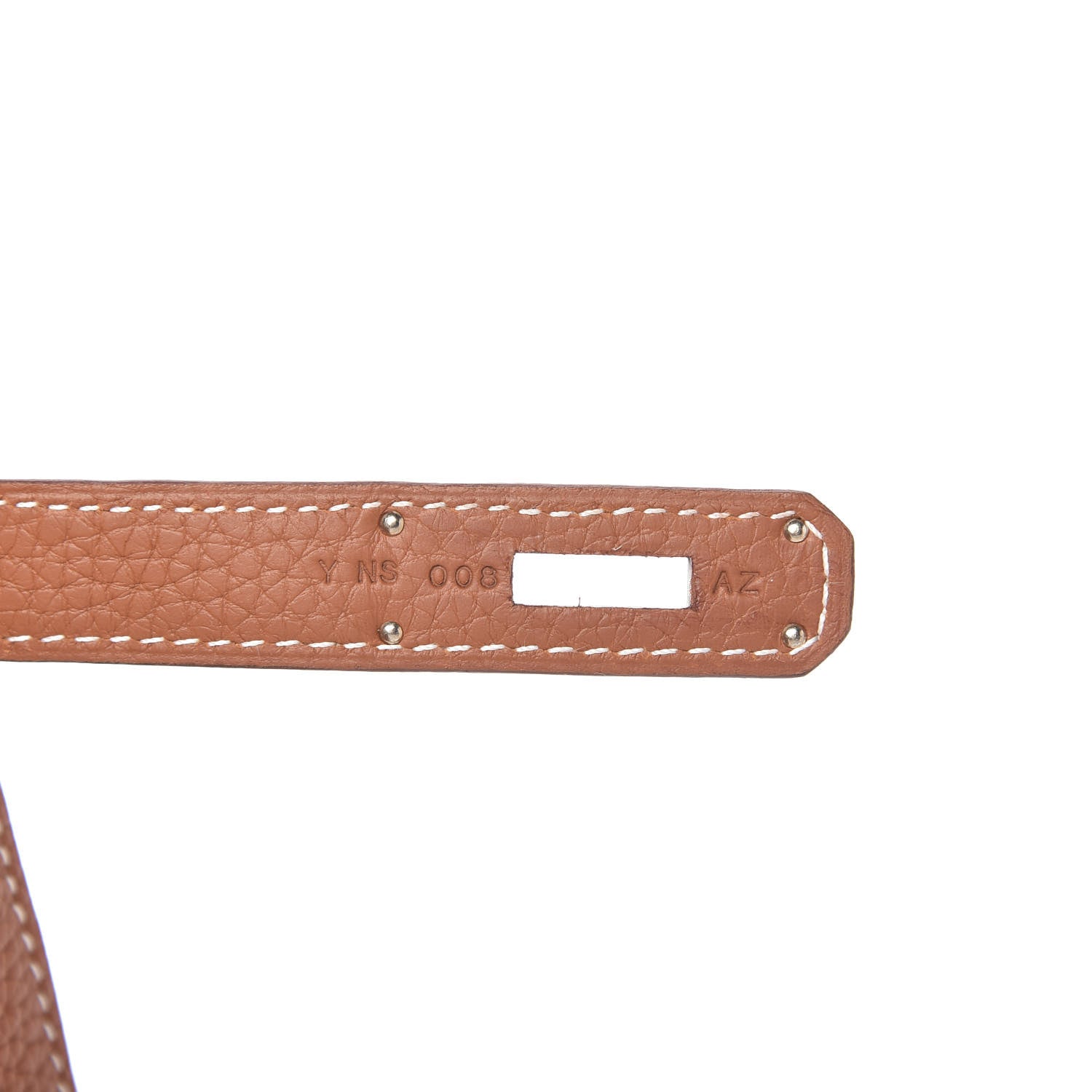 Hermes Taurillon Clemence Jypsiere 28 Gold 9 of 11