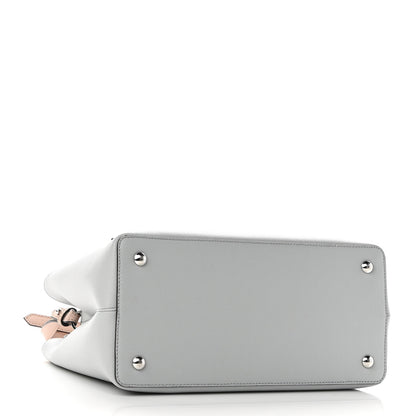 Fendi Vitello Cruise Monster Studded Petite 2Jours Tote Grigio Perla Amido Multicolor 4 of 8