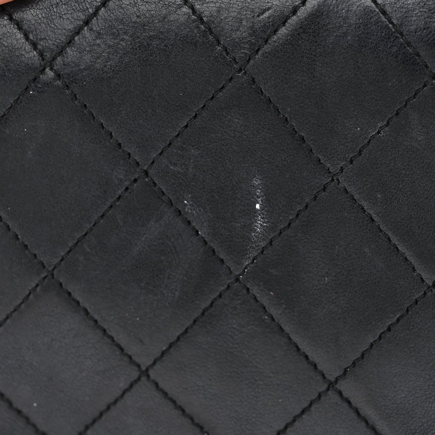 Chanel Lambskin Quilted Medium Double Flap Black 11 of 15