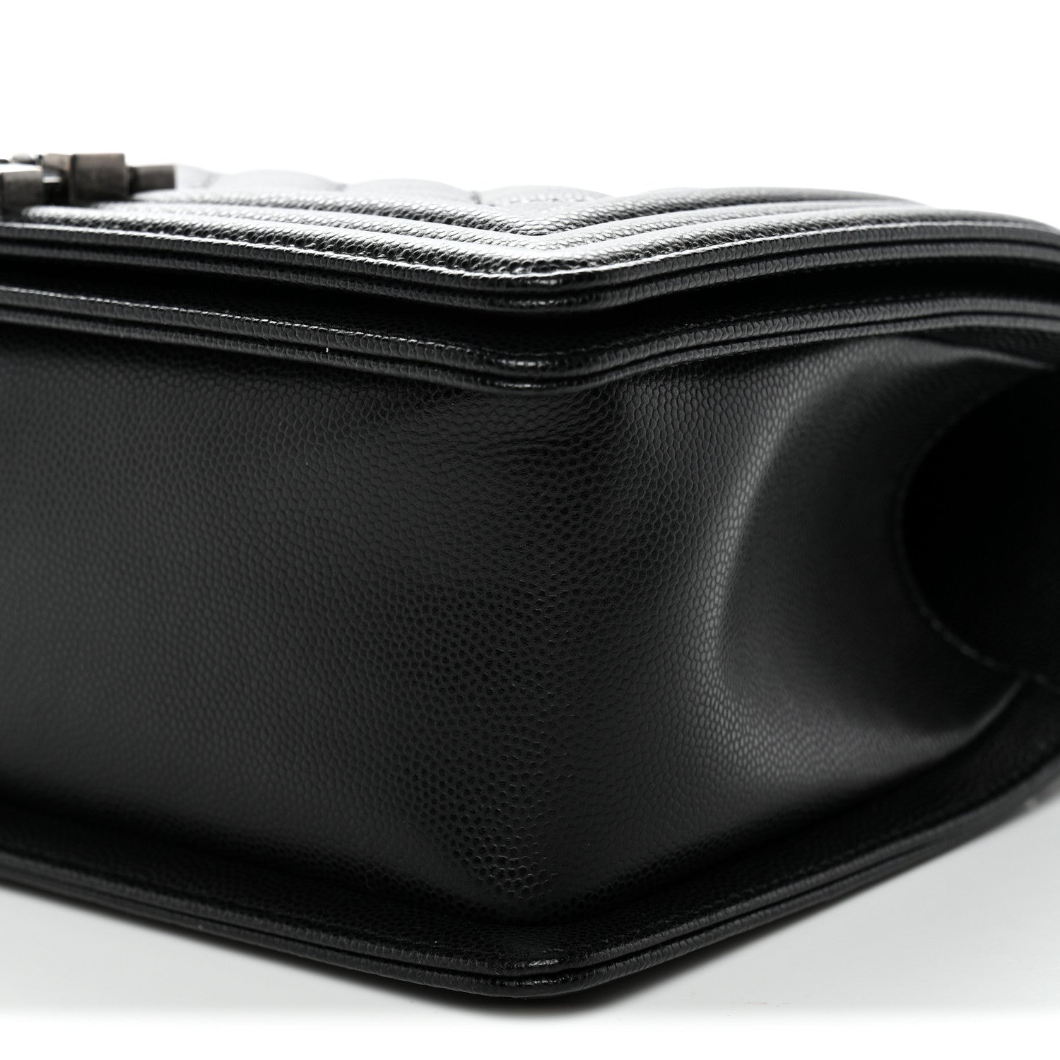 Chanel Caviar Quilted Medium Boy Flap Black 10 of 10