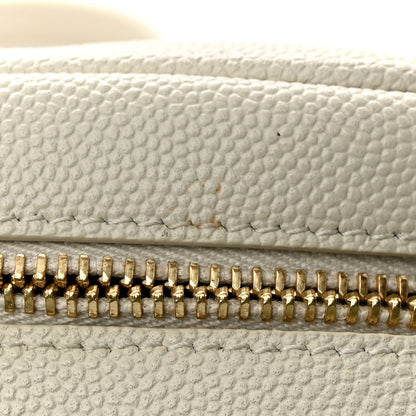 Saint Laurent Grain De Poudre Matelasse Monogram Mini Lou Camera Bag Crema Soft 11 of 11