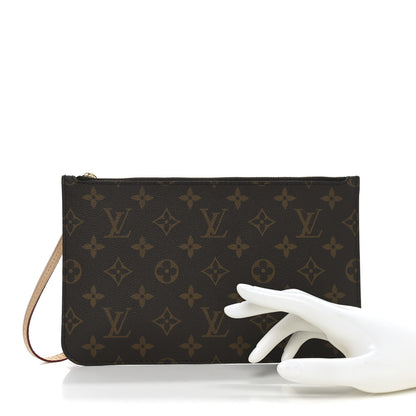 Louis Vuitton Monogram Neverfull MM GM Pochette 2 of 6