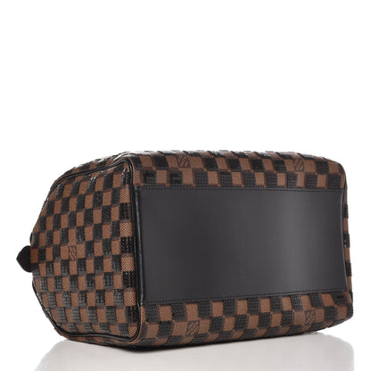 Louis Vuitton Damier Paillettes Speedy 30 Black 4 of 7
