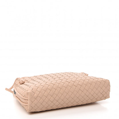 Bottega Veneta Nappa Intrecciato Nodini Crossbody Messenger Nude 4 of 10