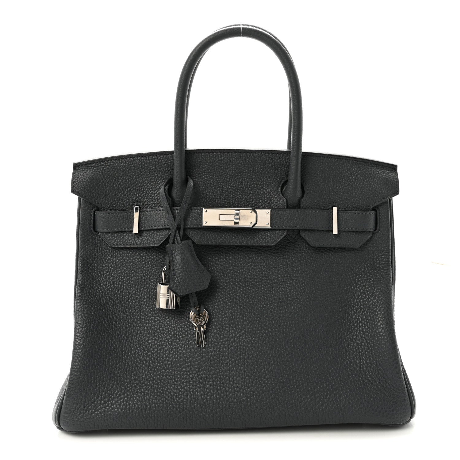 Hermes Togo Birkin 30 Gris Misty 1 of 9