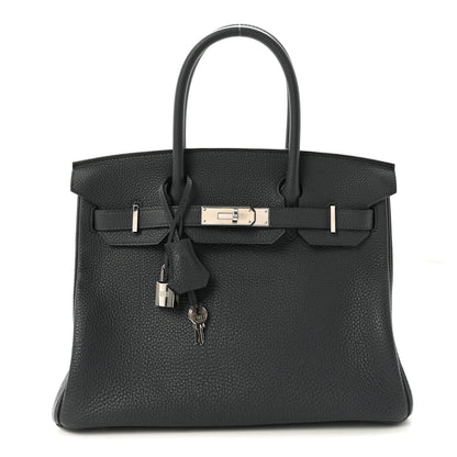 Hermes Togo Birkin 30 Gris Misty 1 of 9