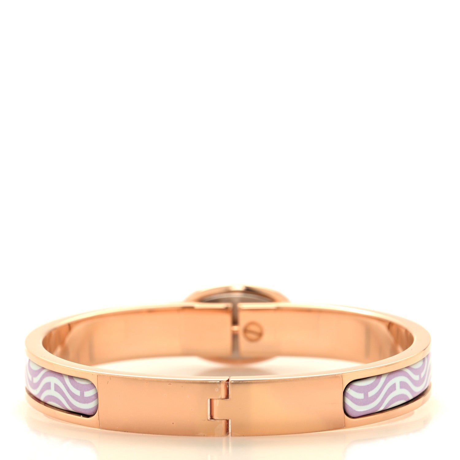 Hermes Enamel Mini Clic Chaine D'Ancre Bracelet PM Hypno 3 of 4