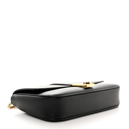 Salvatore Ferragamo Calfskin Archive Gancini Flap Crossbody Black 4 of 12